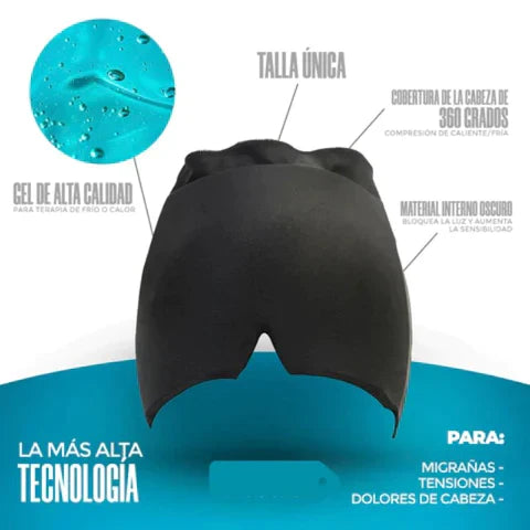 Gorro Gel Anti-migraña