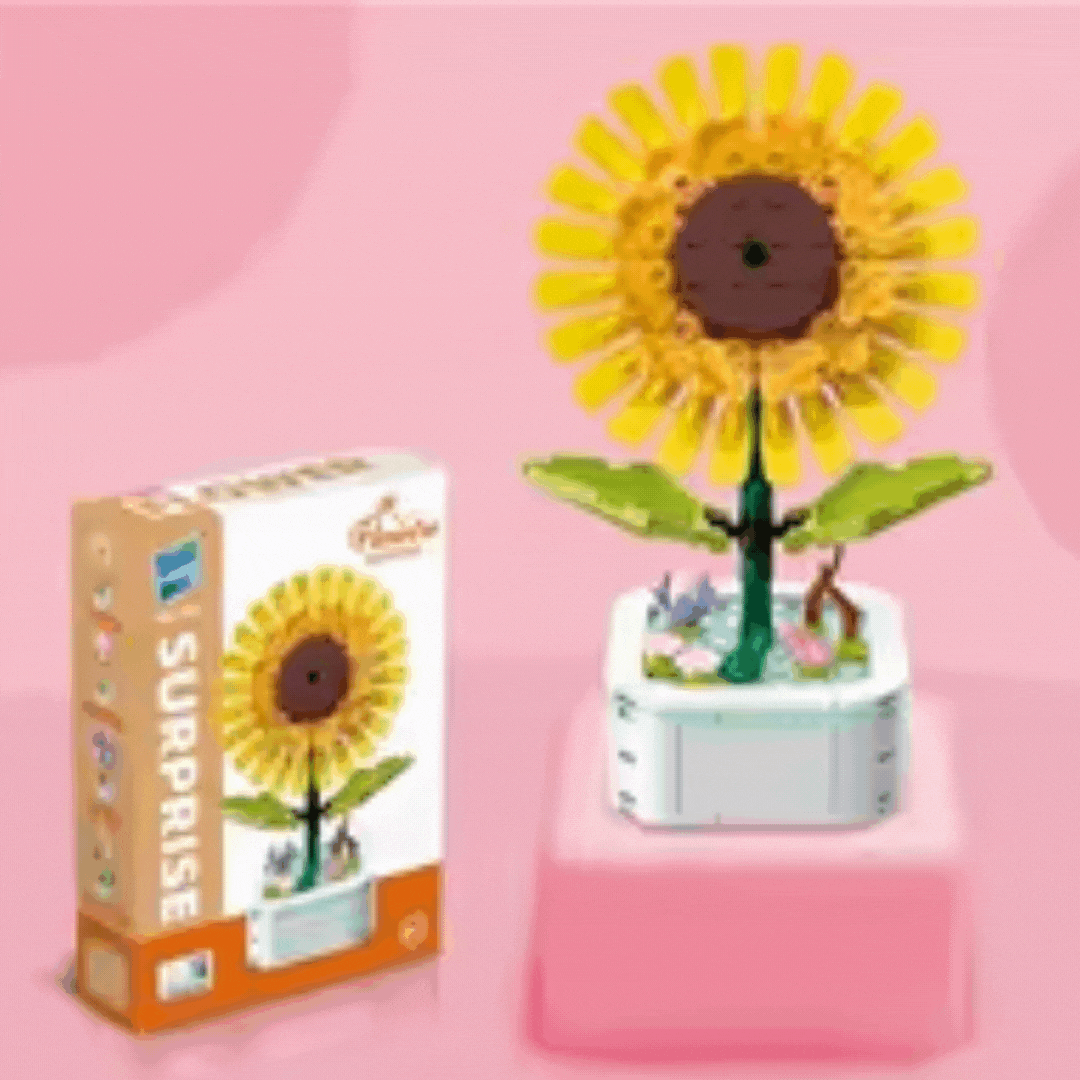 FLORES AMARILLAS ARMABLES LEGOS
