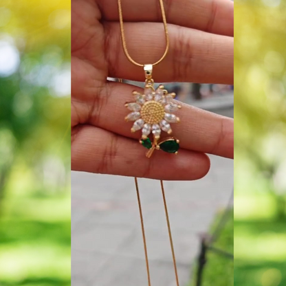 COLLAR GIRATORIO GIRASOL