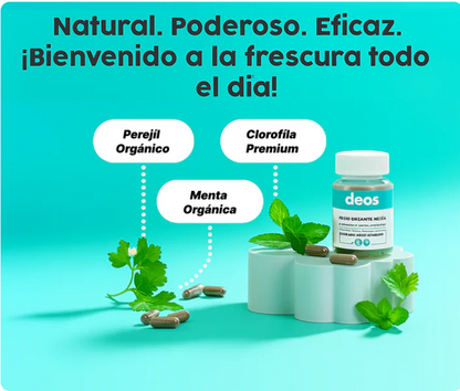 DEOS IDESODORANTE INTERNO CORPORAL 30 CAPSULAS