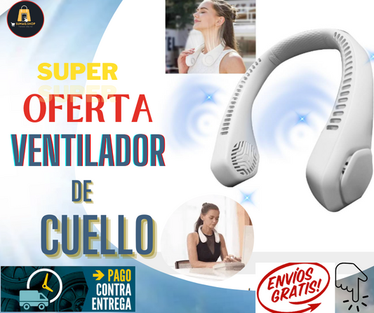 VENTILADOR DE CUELLO RECARGABLE