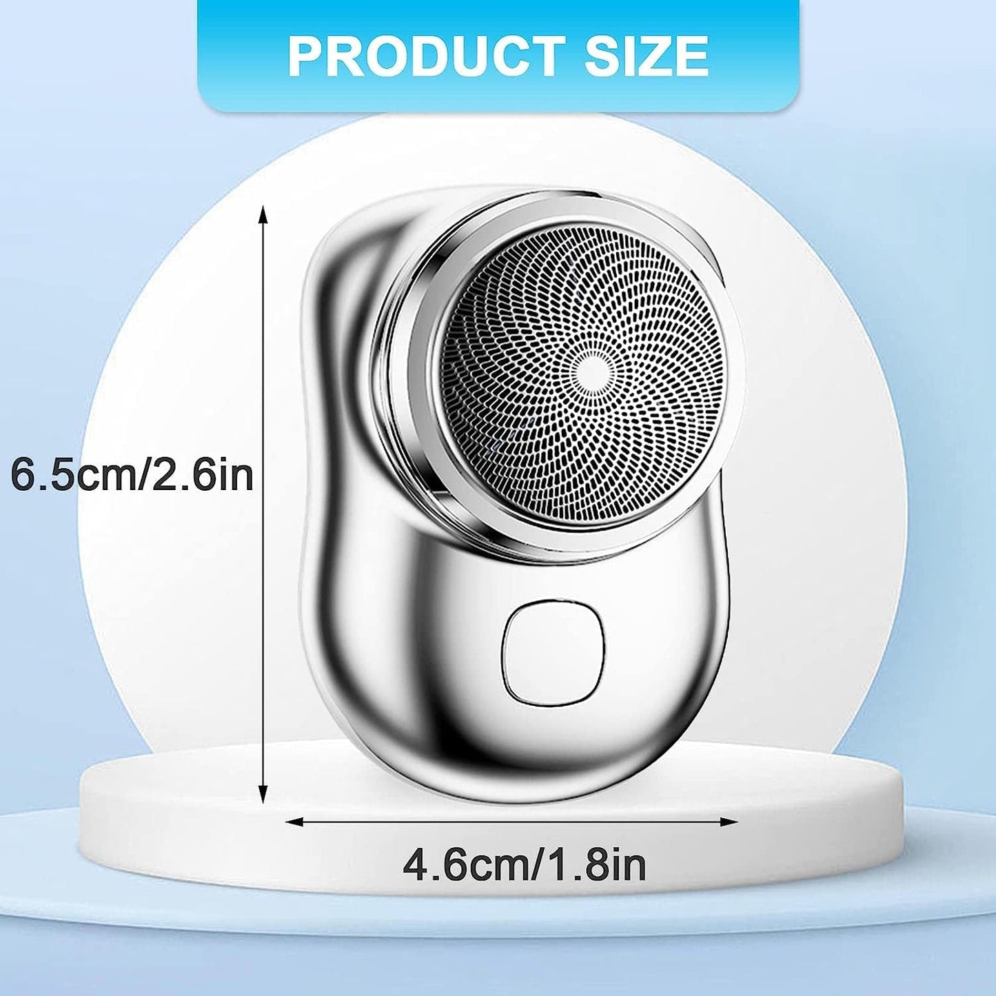 Mini Afeitador Eléctrico Portátil